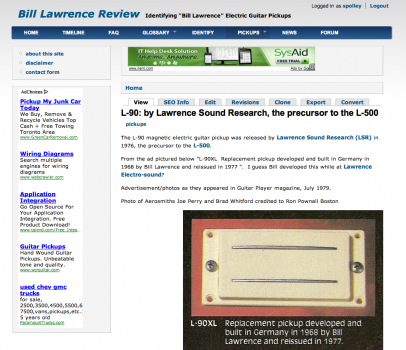 Bill Lawrence Review
